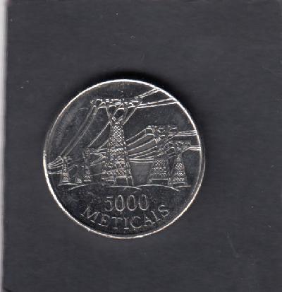 Beschrijving: 5.000 Meticais  ENERGY